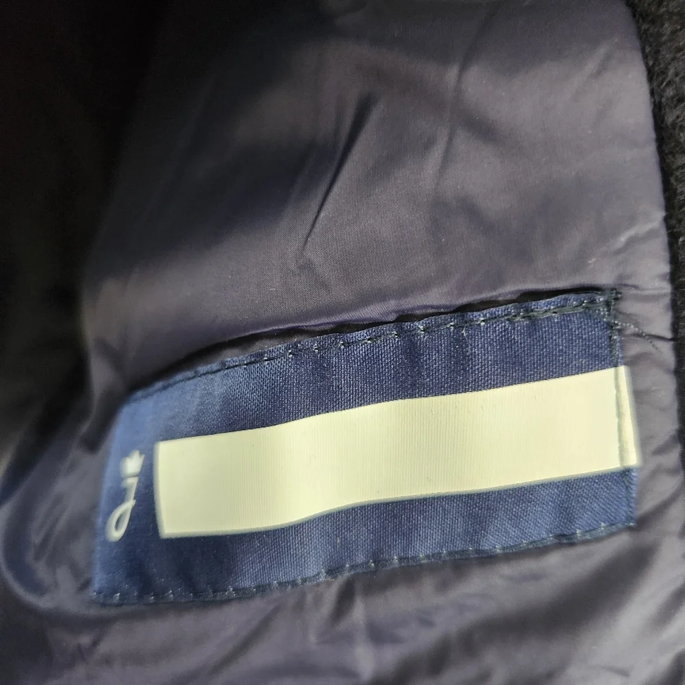 Jacadi Paris Girls Navy Blue Coat Jacket Wool Insulated‎ Size 8A